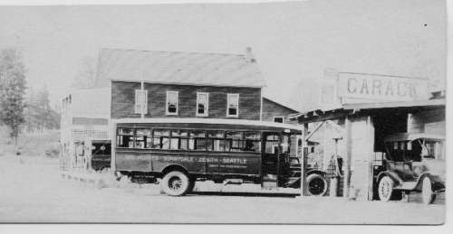 Bus Stop at Marine View Drive and South 227th Street