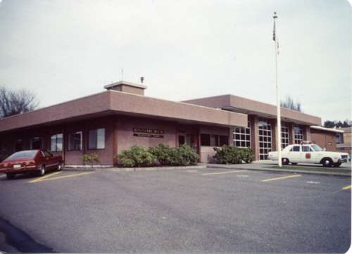 Fire Station at 222nd St. and 24th Avenue S. in the 1970s