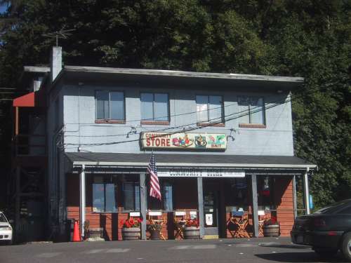 Front View of Redondo Store and Post Office in 2003